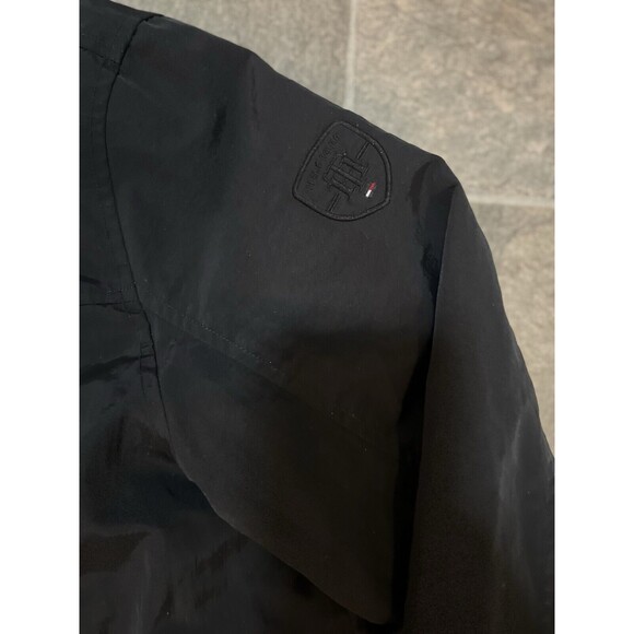 Tommy Hilfiger Mens Jacket Large Waterproof Regatta Black Yacht Sailing Sport. - Picture 7 of 10